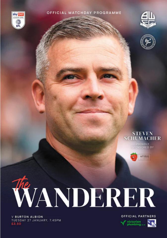 BOLTON WANDERERS v BURTON ALBION 2025/26